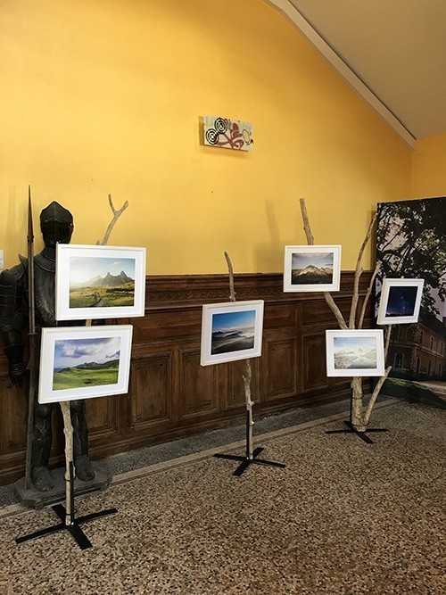 Exposition au château de Montolivet