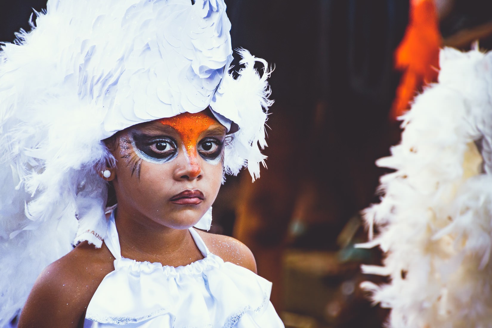 La plus jeune des princesses du carnaval