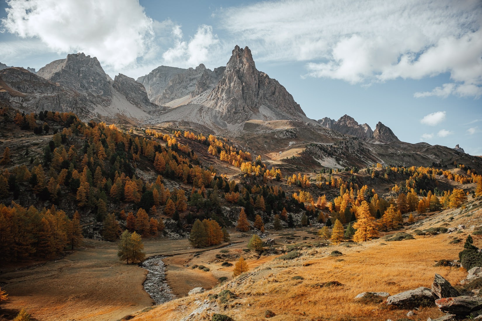 Dans la vallée de la Clarée