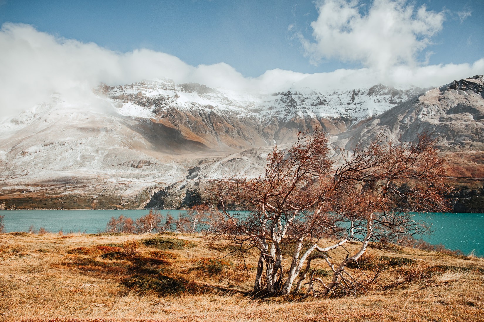 Le lac du Mont Cenis