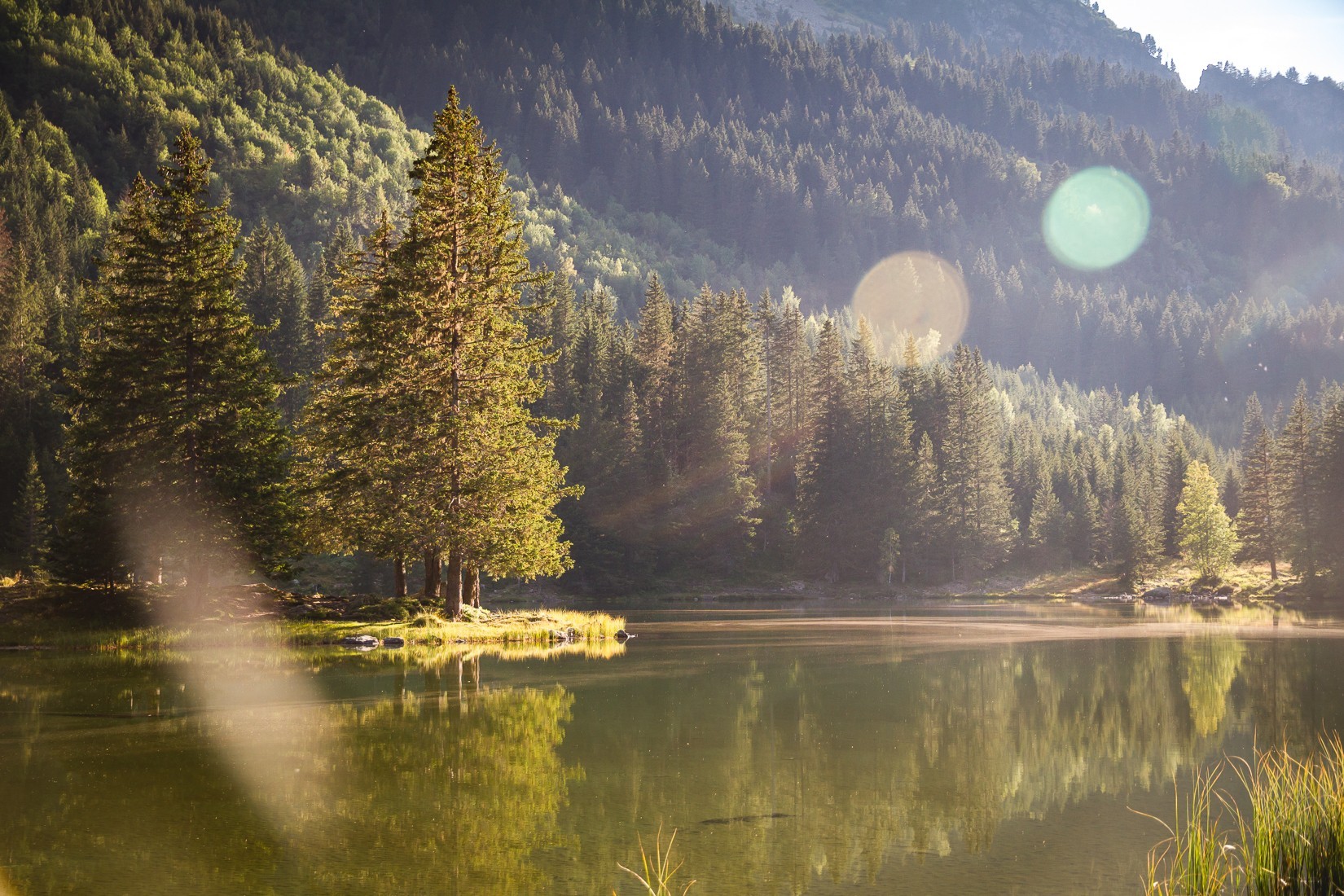 Le lac du Poursollet