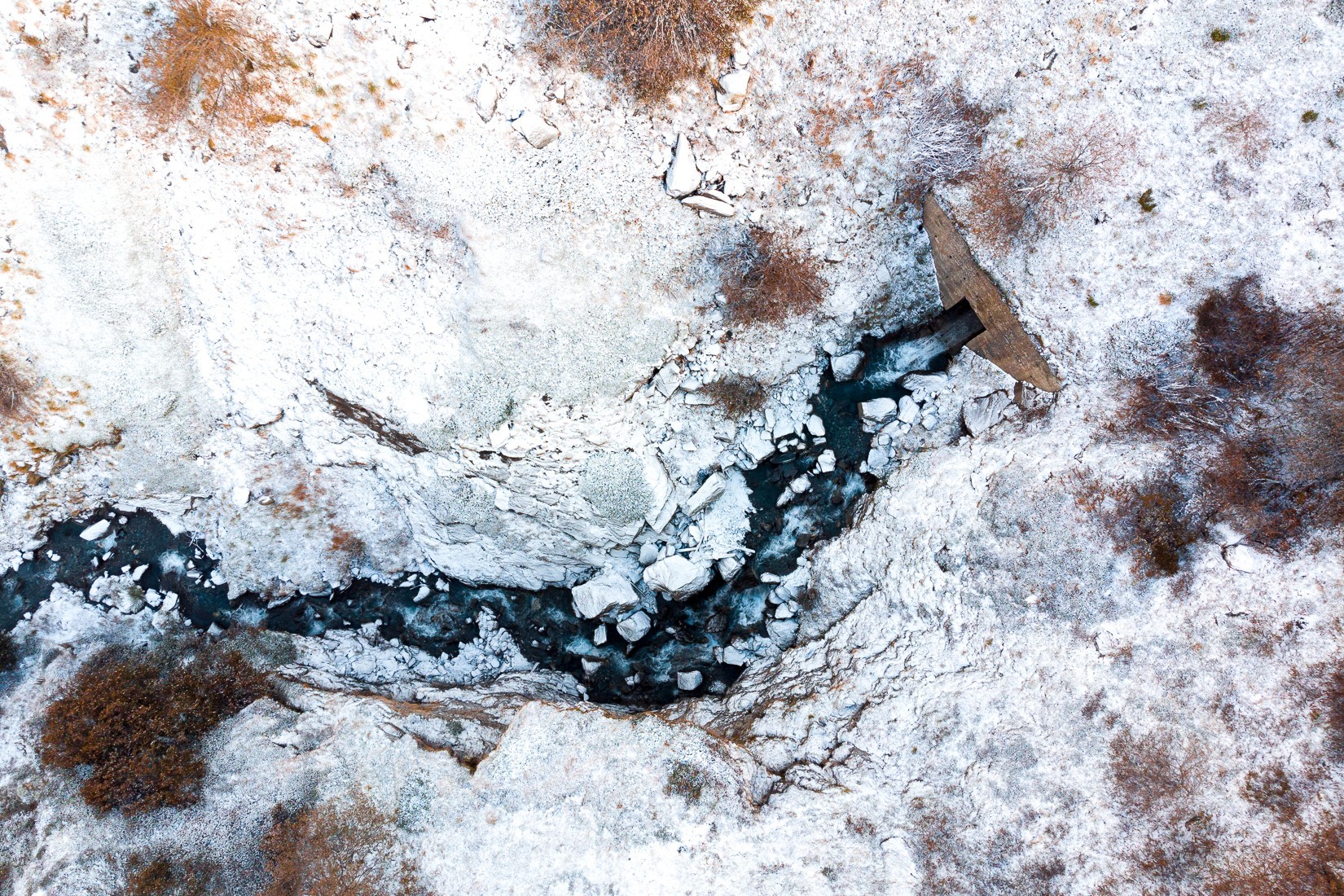 Sortie de rivière au Mont Cenis