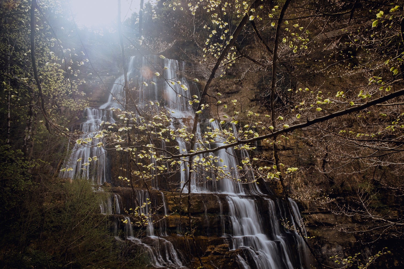 Les cascades du hérisson