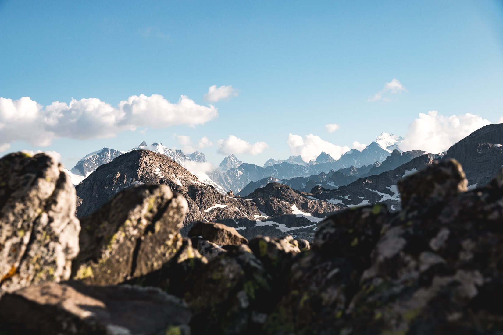 Depuis le col de la ponsonnière