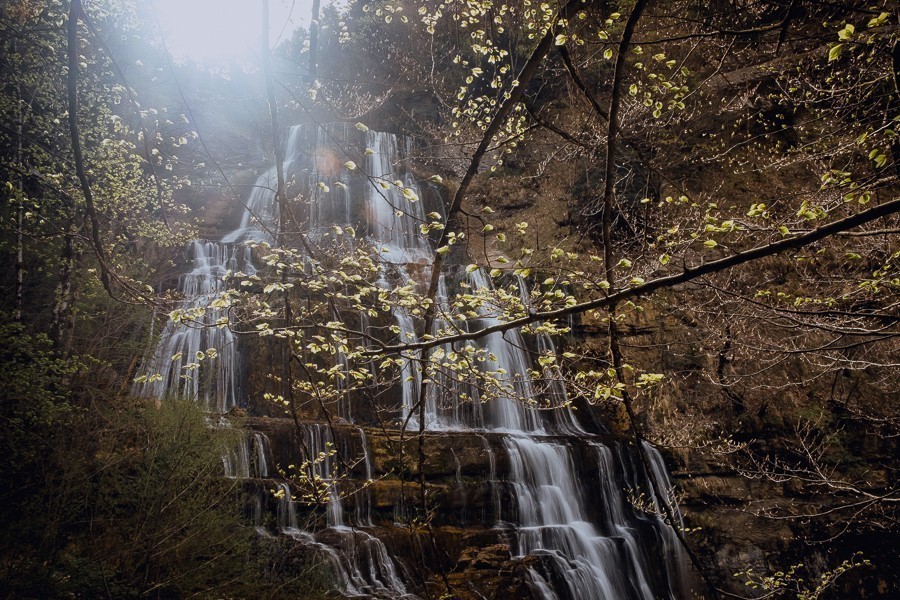 Les cascades du Hérisson